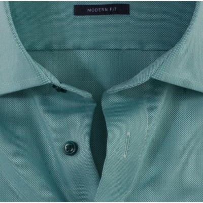 OLYMP ΑΝΔΡΙΚΟ ΠΟΥΚΑΜΙΣΟ MODERN FIT ΠΡΑΣΙΝΟ