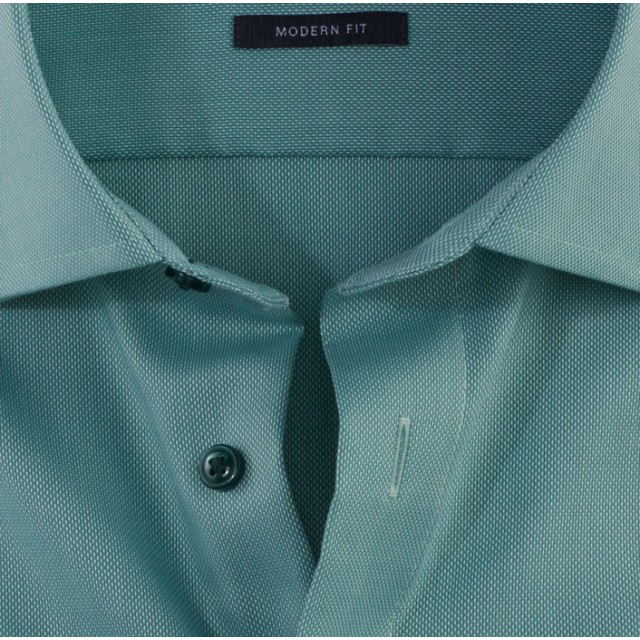 OLYMP ΑΝΔΡΙΚΟ ΠΟΥΚΑΜΙΣΟ MODERN FIT ΠΡΑΣΙΝΟ