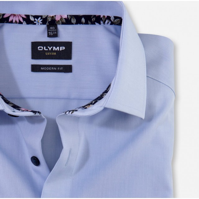 OLYMP ΠΟΥΚΑΜΙΣΟ MODERN FIT ΣΙΕΛ