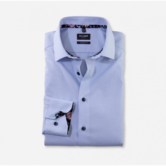 OLYMP ΠΟΥΚΑΜΙΣΟ MODERN FIT ΣΙΕΛ