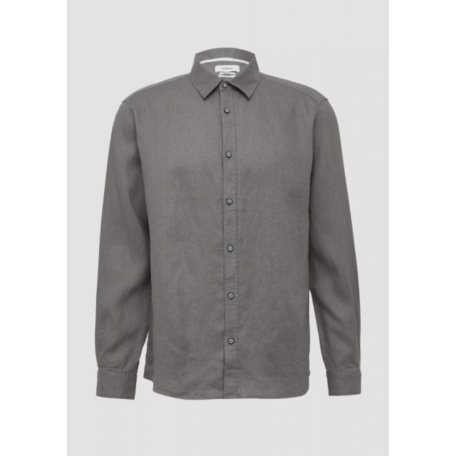 S.OLIVER  LINEN SHIRT GREY