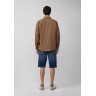S.OLIVER LINEN SHIRT BROWN