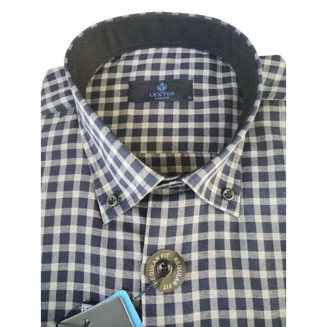 ΠΟΥΚΑΜΙΣΟ NAVY KAΡΟ LEXTON