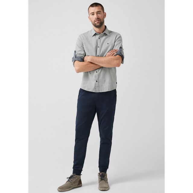 ΠΟΥΚΑΜΙΣΟ CASUAL ΓΚΡΙ ΑΡΖΑΝ S.OLIVER 