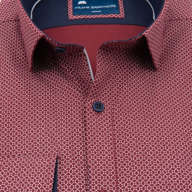 FRANK BARRYMORE Πουκάμισο Κόκκινο 