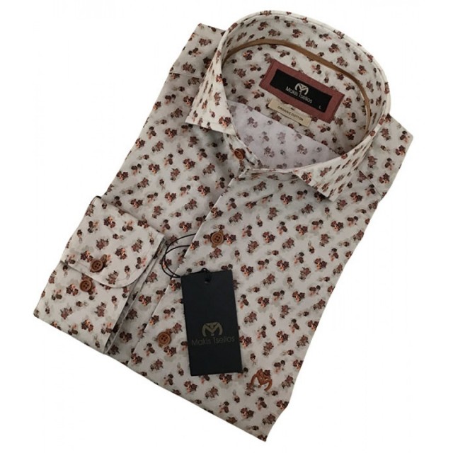 MAKIS TSELIOS Πουκάμισο Εκάϊ