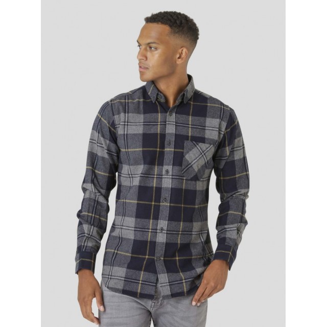 MARCUS Πουκάμισο Σκούρο Μπλέ