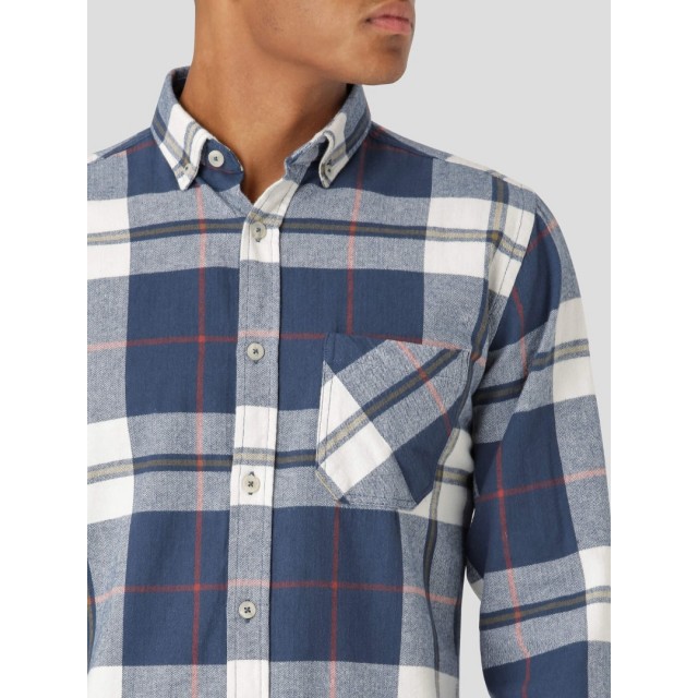 MARCUS Πουκάμισο Μπλέ /Ραφ