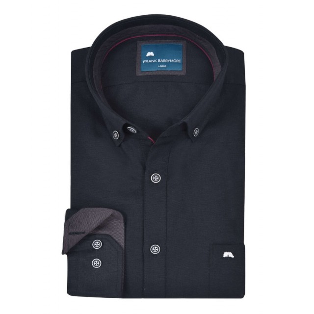FRANK BARRYMORE Πουκάμισο Μαύρο