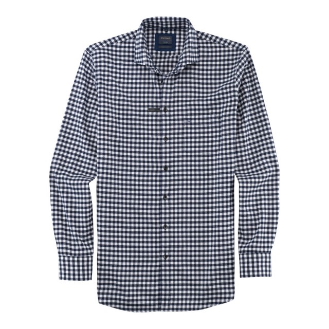 OLYMP CASUAL ΠΟΥΚΑΜΙΣΟ ΜΠΛΕ