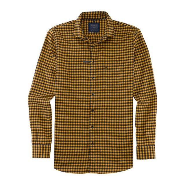 OLYMP CASUAL ΠΟΥΚΑΜΙΣΟ ΚΙΤΡΙΝΟ