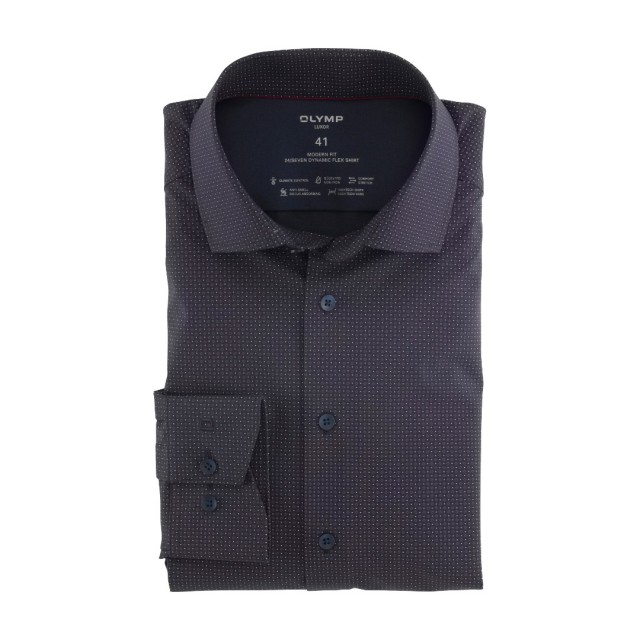 OLYMP Πουκάμισο Μαύρο