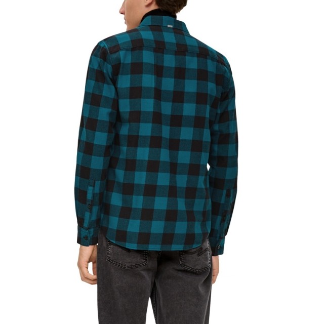 S.OLIVER Πουκάμισο Πετρόλ