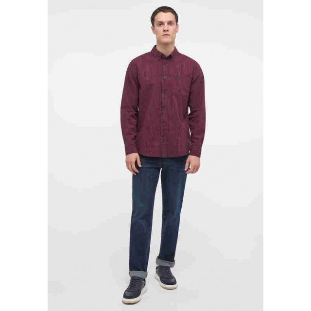 MUSTANG Shirt Burgundy