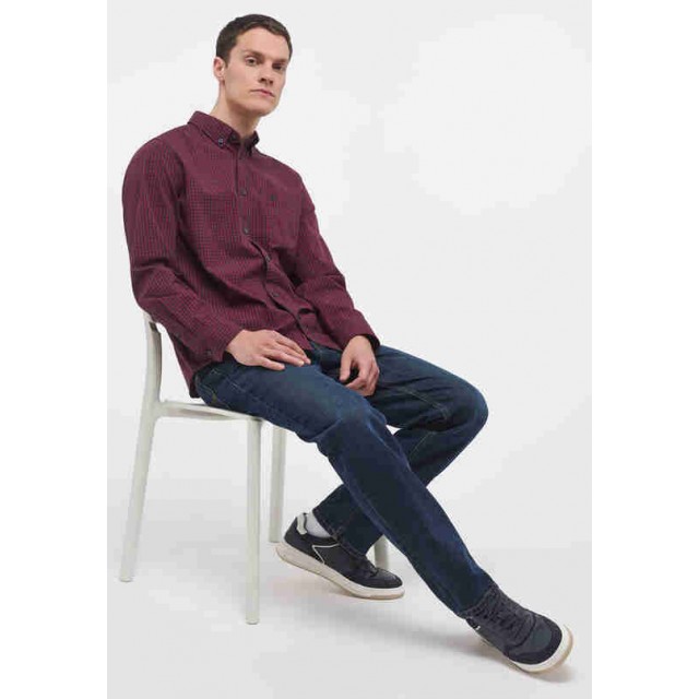 MUSTANG Shirt Burgundy