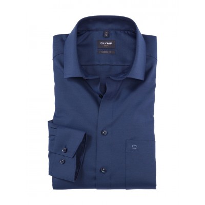 OLYMP Luxor Πουκάμισο modern fit χρώμα intigo