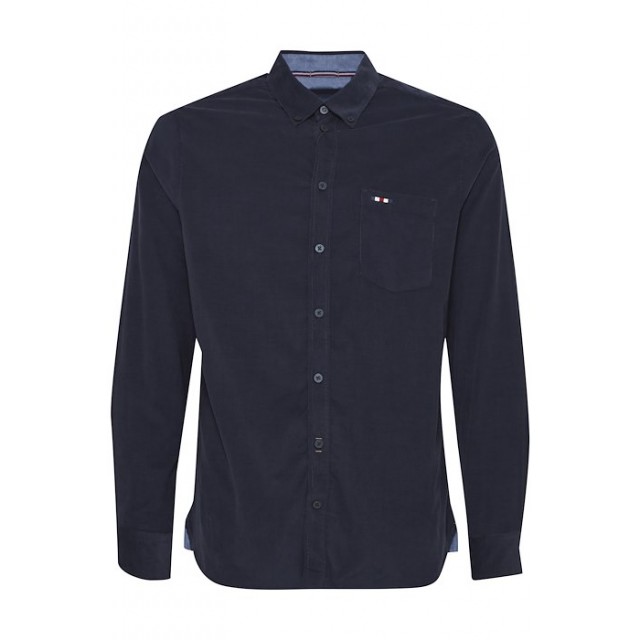 FQ SHIRT CORDUROY NAVY BLUE