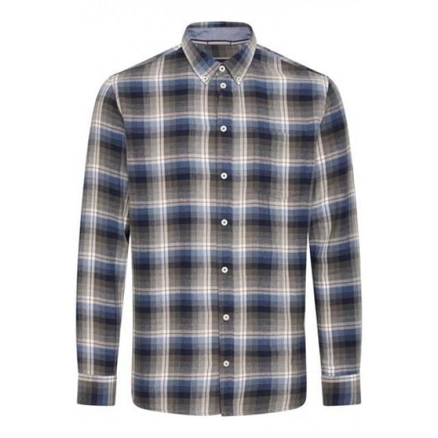 FQ1924 ΠΥΚΑΜΙΣΟ ΦΑΝΕΛΑ ΚΑΡΩ ΓΚΡΙ