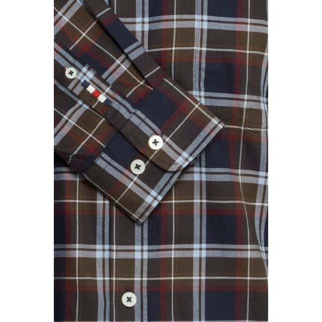 FQ1924 ΠΟΥΚΑΜΙΣΟ ΚΑΡΩ ΜΠΛΕ