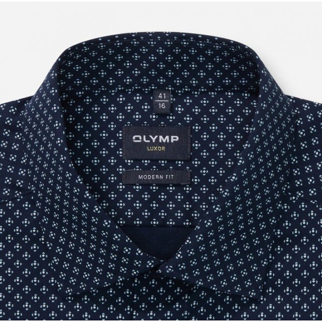 OLYMP SHIRT MODERN FIT ΜΠΛΕ