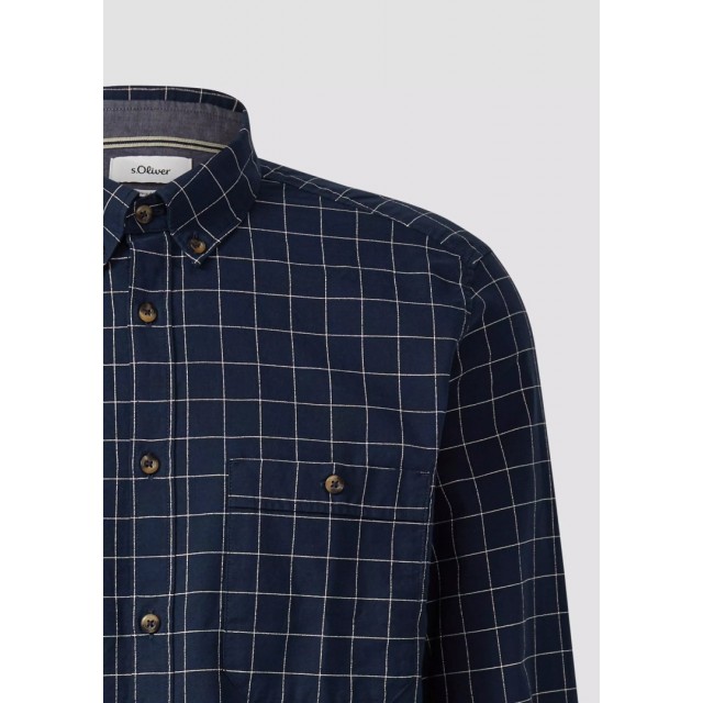 S.OLIVER ΠΟΥΚΑΜΙΣΟ ΚΑΡΏ ΜΠΛΕ