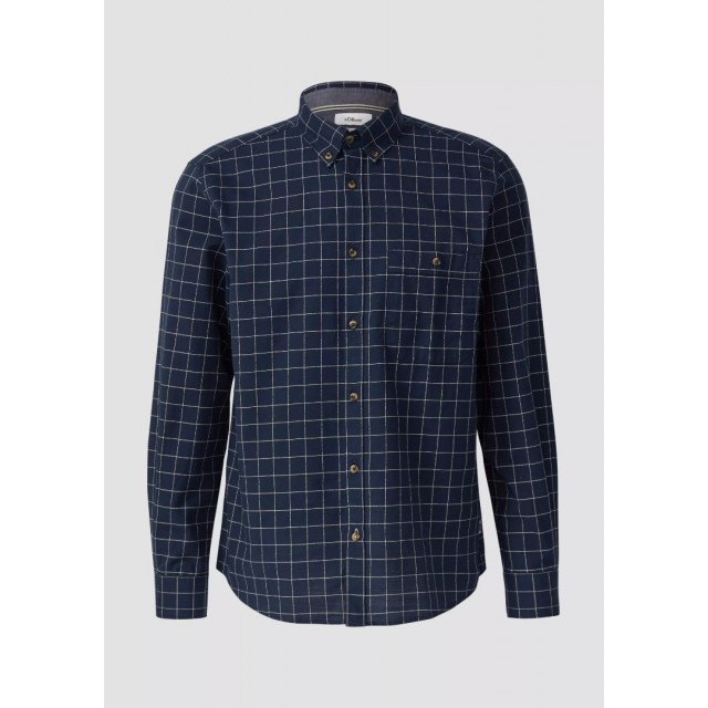 S.OLIVER ΠΟΥΚΑΜΙΣΟ ΚΑΡΏ ΜΠΛΕ