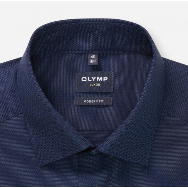 OLYMP ΠΟΥΚΑΜΙΣΟ MODERN FIT ΜΠΛΕ