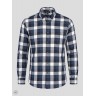 PRE END CHECKED SHIRT BLUE