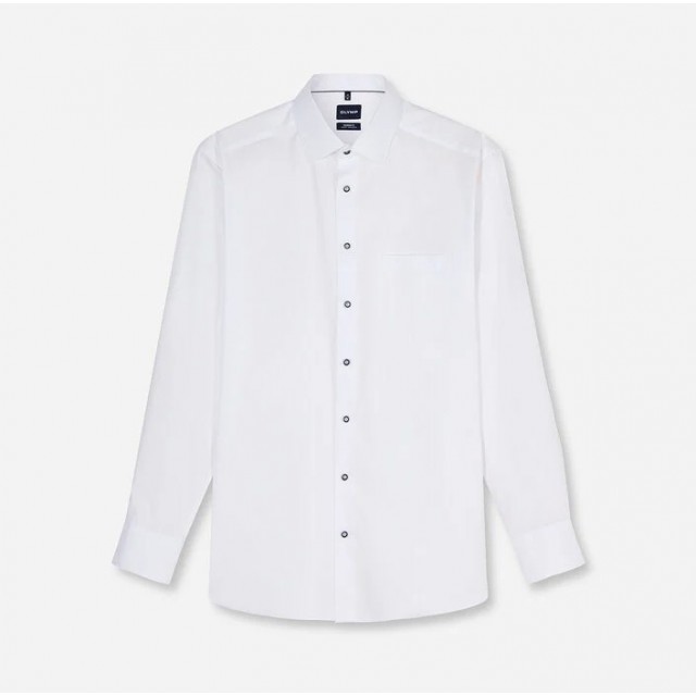 OLYMP ΠΟΥΚΑΜΙΣΟ MODERN FIT ΛΕΥΚΟ
