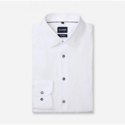 OLYMP ΠΟΥΚΑΜΙΣΟ MODERN FIT ΛΕΥΚΟ