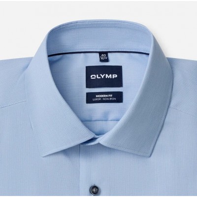 OLYMP ΠΟΥΚΑΜΙΣΟ MODERN FIT LIGHT BLUE