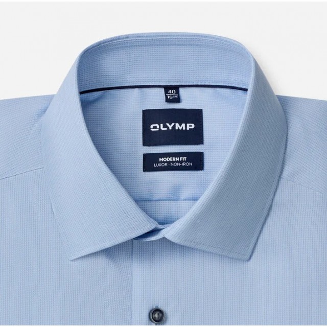 OLYMP ΠΟΥΚΑΜΙΣΟ MODERN FIT LIGHT BLUE