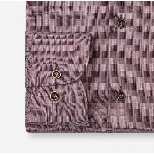 OLYMP ΠΟΥΚΑΜΙΣΟ MODERN FIT ΜΠΟΡΝΤΟ