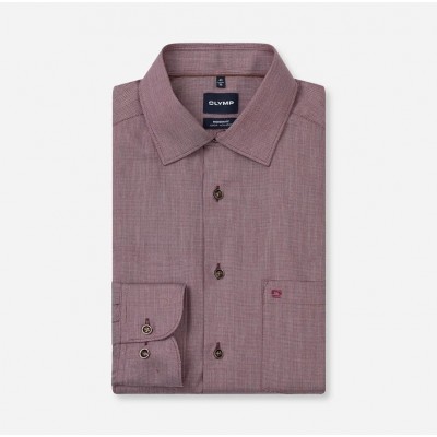 OLYMP ΠΟΥΚΑΜΙΣΟ MODERN FIT ΜΠΟΡΝΤΟ
