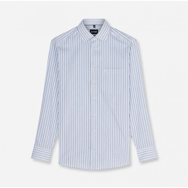 OLYMP ΠΟΥΚΑΜΙΣΟ MODERN FIT ΜΠΛΕ