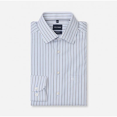 OLYMP ΠΟΥΚΑΜΙΣΟ MODERN FIT ΜΠΛΕ