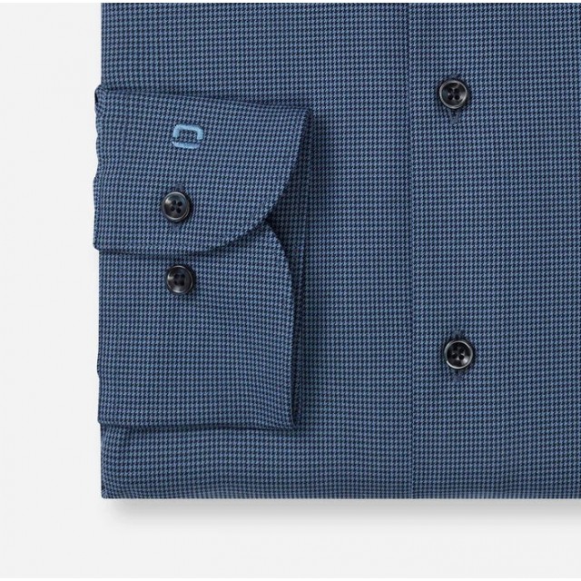 OLYMP ΠΟΥΚΑΜΙΣΟ MODERN FIT ΡΑΦ ΜΠΛΕ