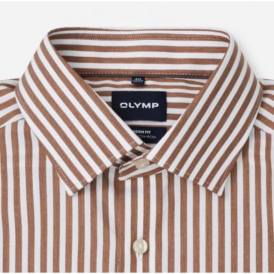 OLYMP SHIRT MODERN FIT NUGAT
