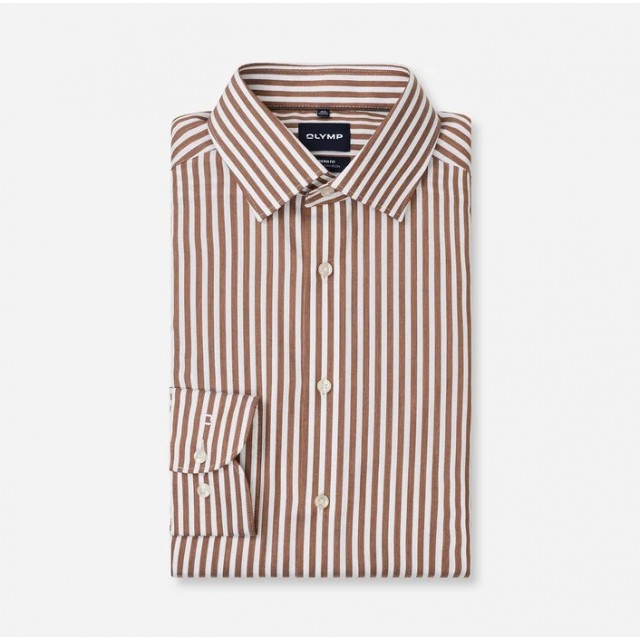 OLYMP SHIRT MODERN FIT NUGAT