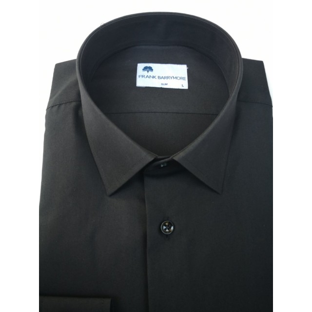 FRANK BARRYMORE Μονόχρωμο Μαύρo