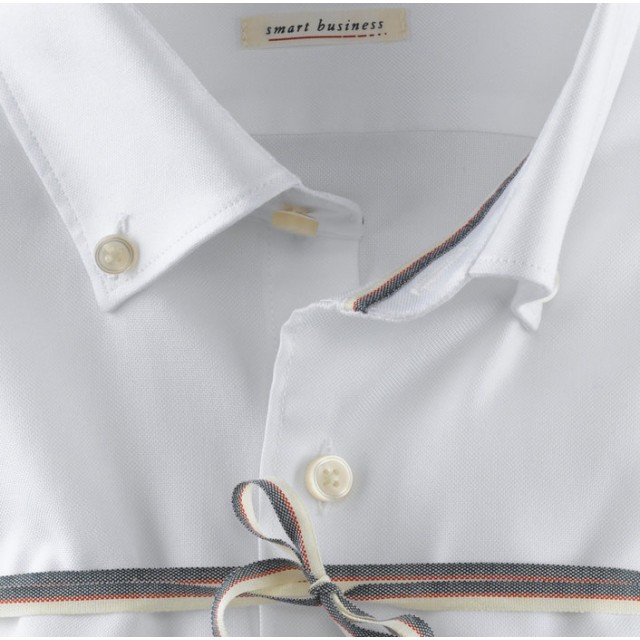 OLYMP Πουκάμισο Level Five Smart Business Λευκό