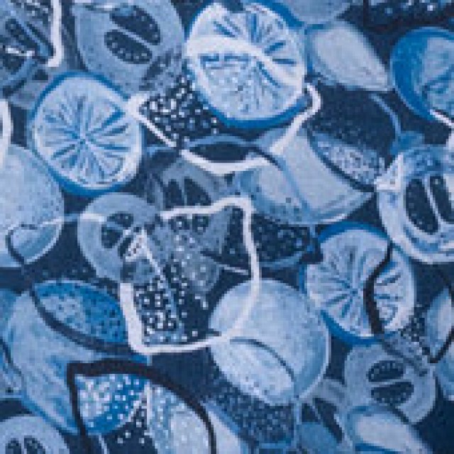 OLYMP Πουκάμισο body fit μοτίβο  Μπλέ 