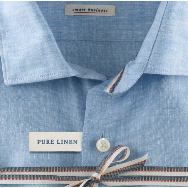 OLYMP Πουκάμισο Level Five Smart Business Body Fit σιέλ