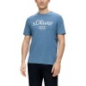S.OLIVER MENS T-SHIRT LT. BLUE