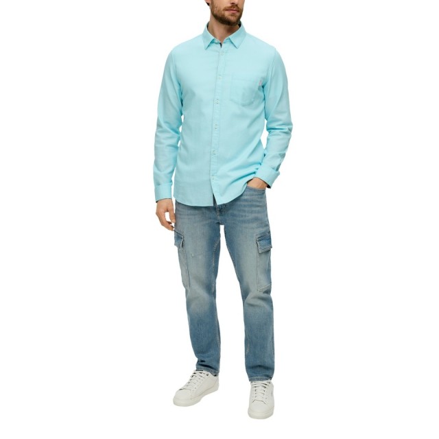 S.OLIVER ΑΝΔΡΙΚΟ ΠΟΥΚΑΜΙΣΟ AQUA