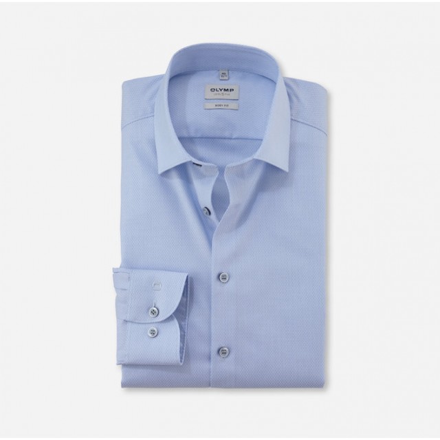 OLYMP SHIRT LEVEL FIVE BODY FIT ΣΙΕΛ