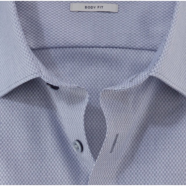 OLYMP ΠΟΥΚΑΜΙΣΟ LEVEL FIVE BODY FIT ΓΚΡΙ