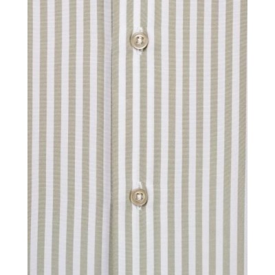 DEZIGN SHIRT STRIPES OLIVE