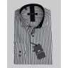 DEZIGN SHIRT STRIPES BLACK