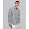 DEZIGN SHIRT STRIPES BLACK